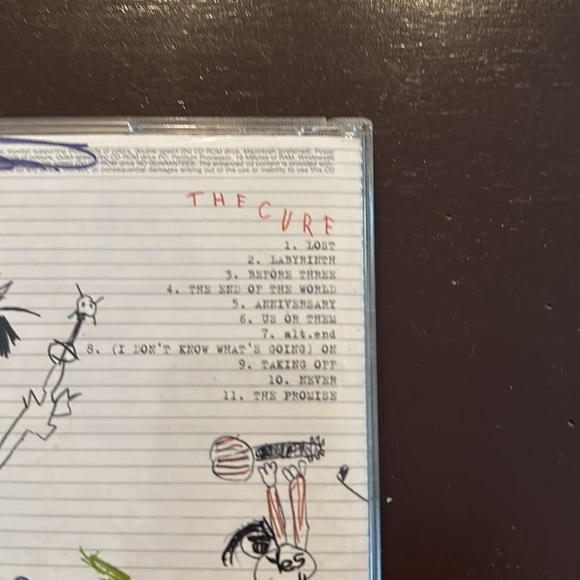 Compact disc The Cure 2004 Geffin - Picture 3 of 6